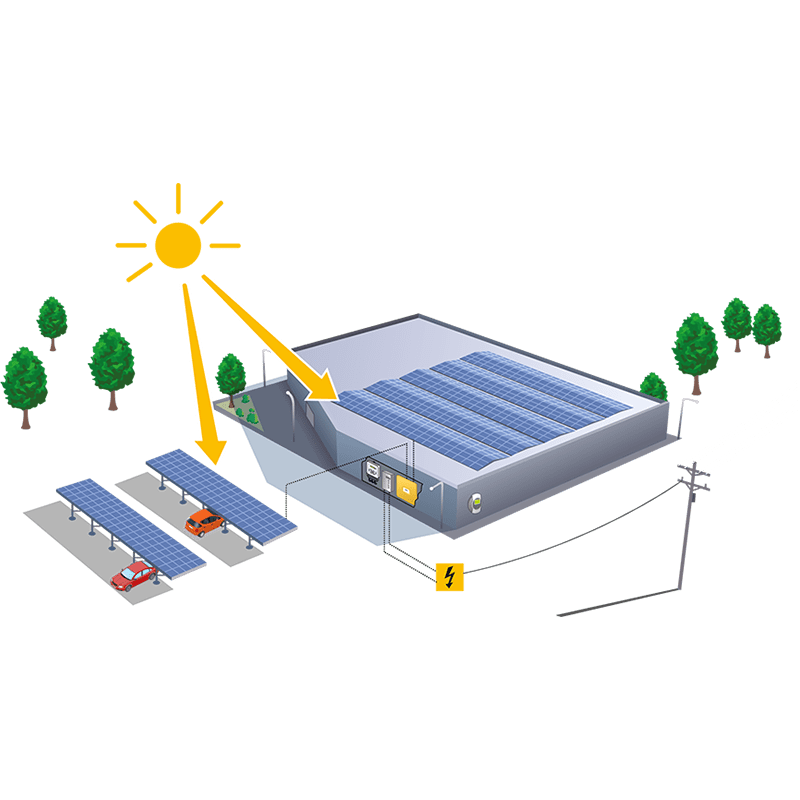 Солнечная станция для экономии на предприятии
