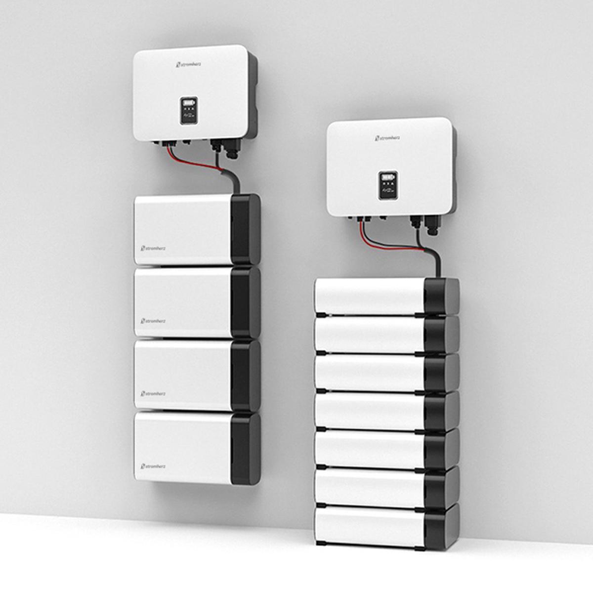 Гібридний інвертор STROMHERZ S-10KTL-ESS, BMS та S-24LiFePo4