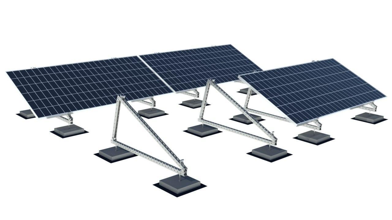 Кріпленя сонячних панелей