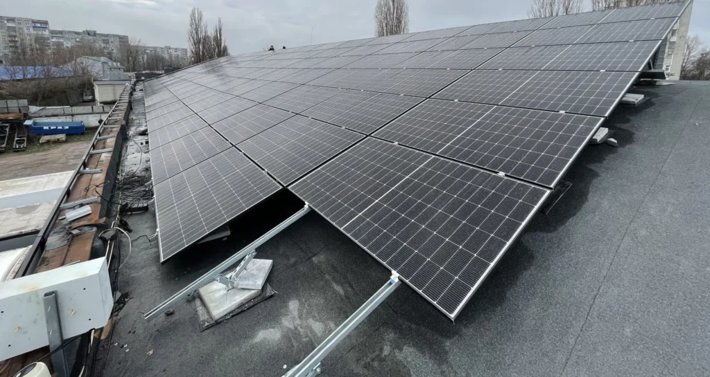 Гибридная солнечная станция 100 кВт (1)