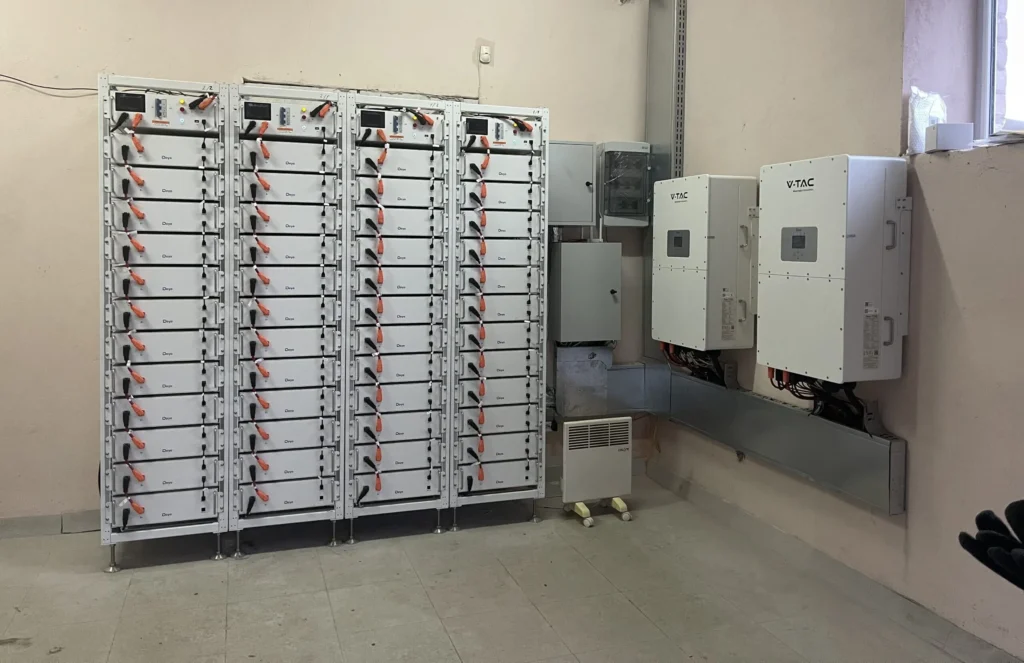 Гибридная солнечная станция 100 кВт (1)