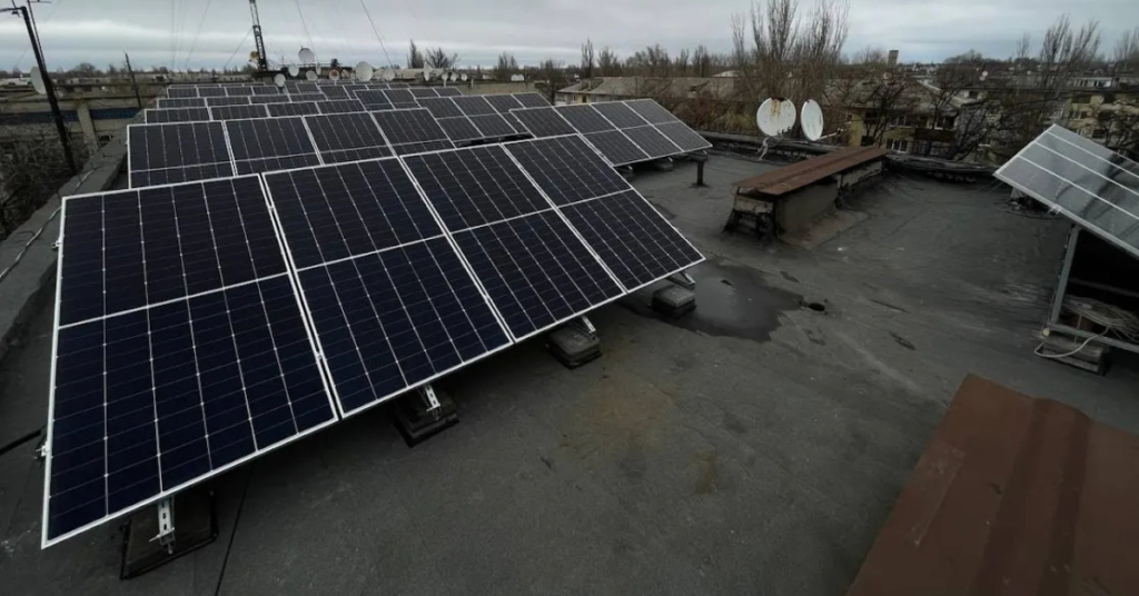 Гибридная солнечная станция 30 кВт
