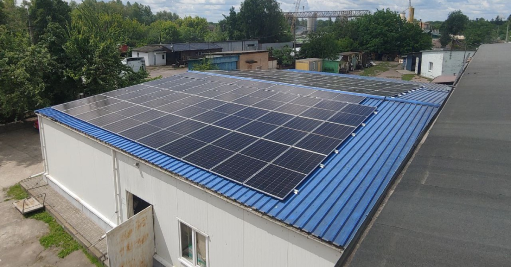 Сетевая станция 50 кВт для предприятия